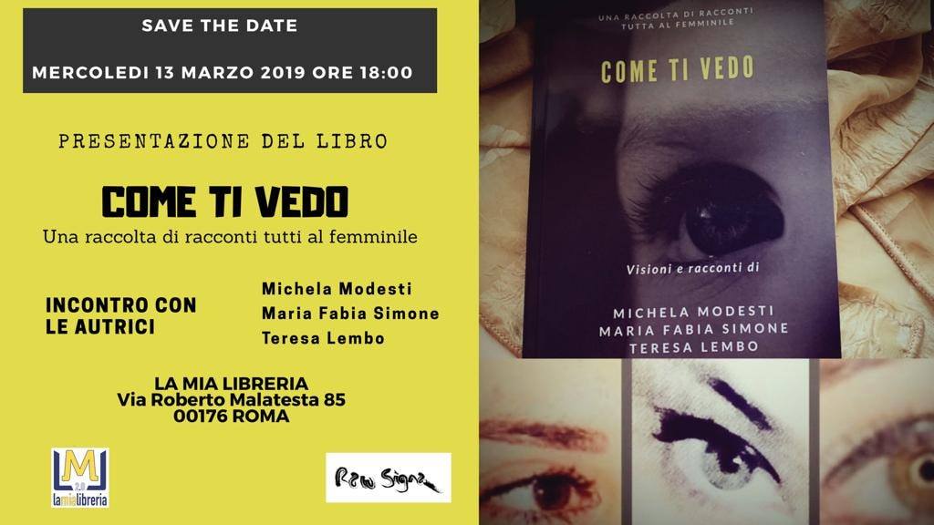 Parte da Roma “Come ti vedo. A book on&nbsp;tour”