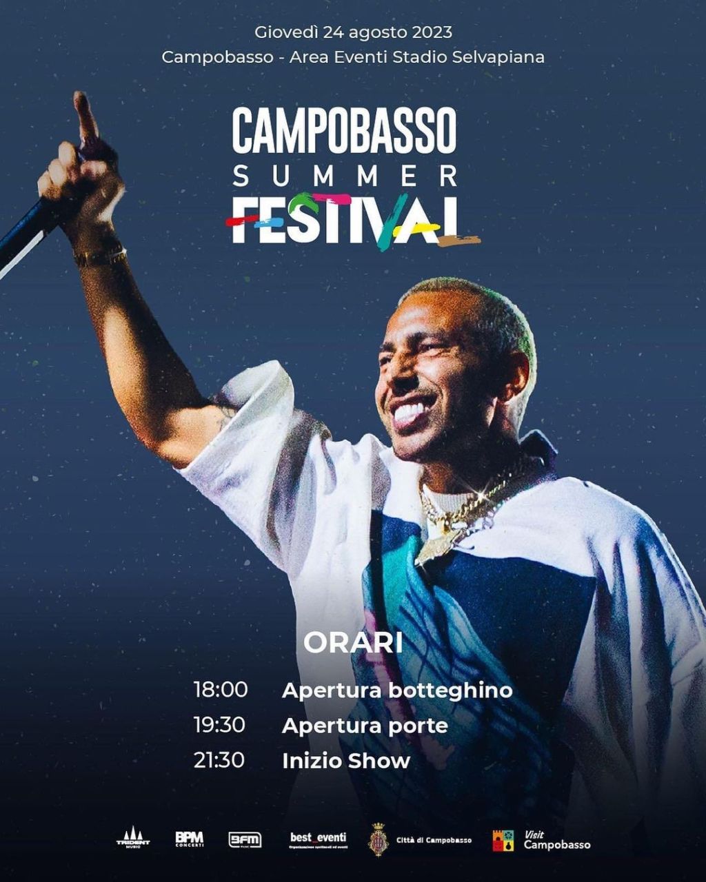 Campobasso Summer Festival 2023: Luché in concerto – Terza serata all’insegna dell’urban music